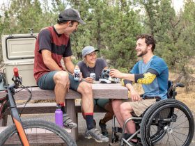 folding electric wheelchair
